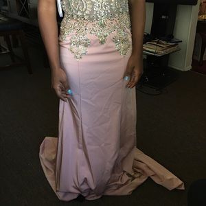 Mauve Homecoming/Prom Dress